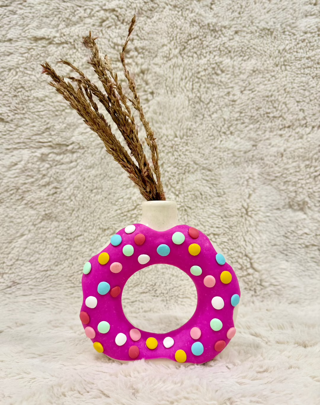 DottyDonut Vase