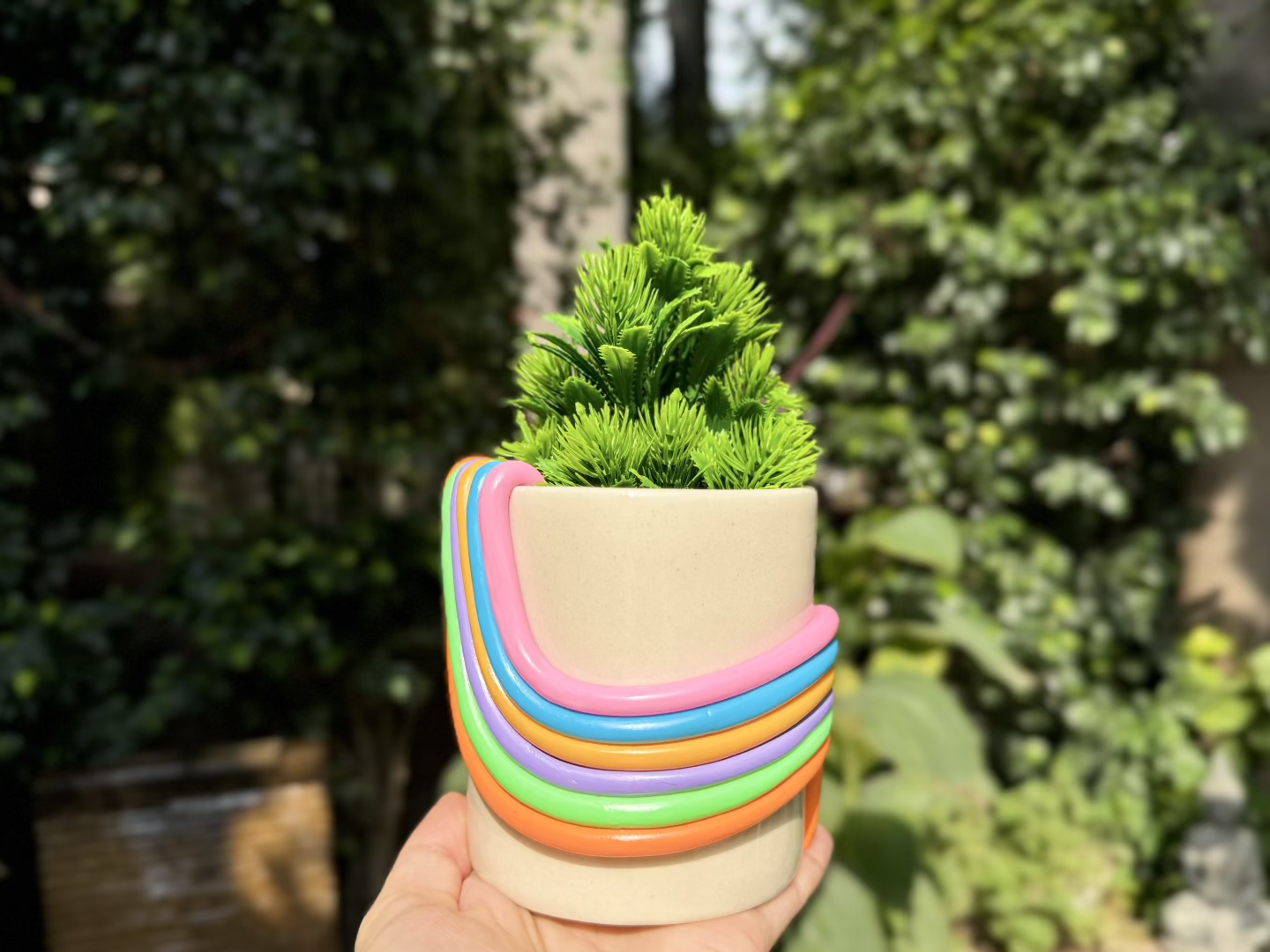 RainbowRipple Planter